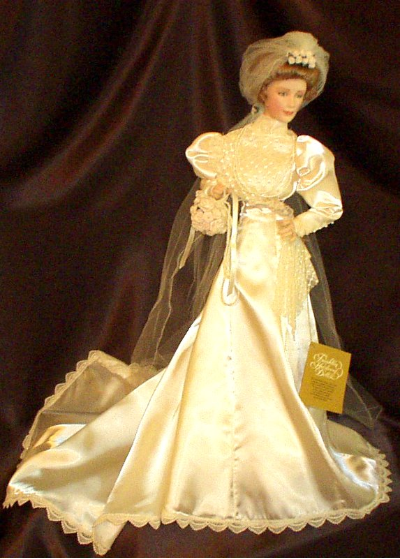 Franklin Mint makes some of the finest porcelain dolls of all munfacturers